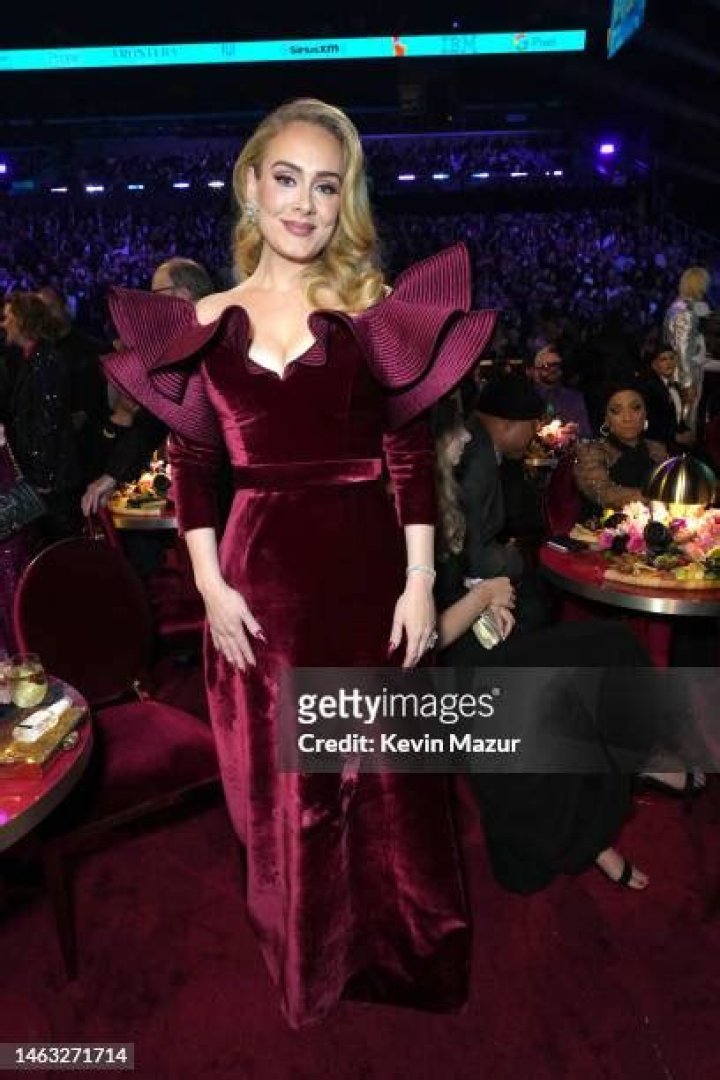 Adele attends the 65th GRAMMY Awards at Crypto.com Arena on February 05, 2023 in Los Angeles, California.