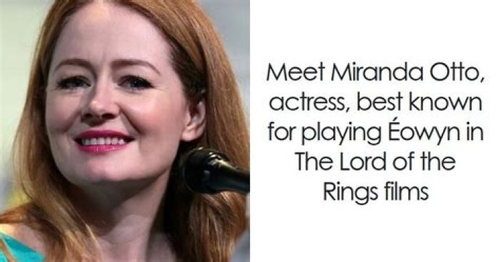 Miranda Otto Highlights